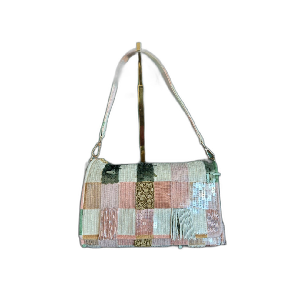 Anthropologie Maeve Audra Embellished Shoulder Bag - Picture 8 of 8